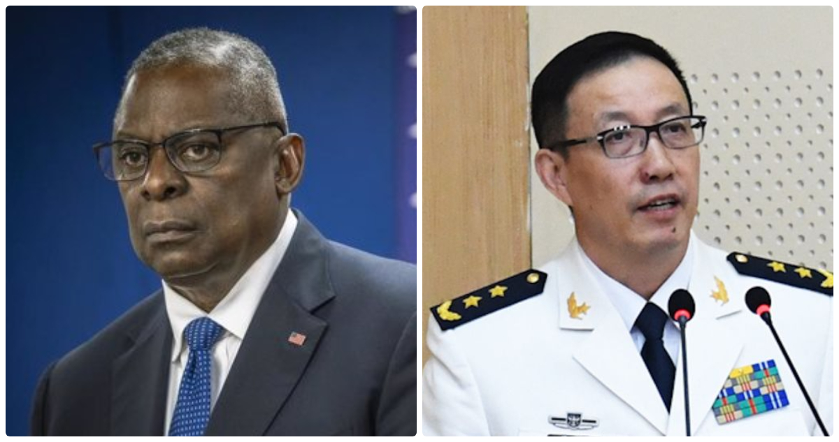 Lloyd Austin y Dong Jun