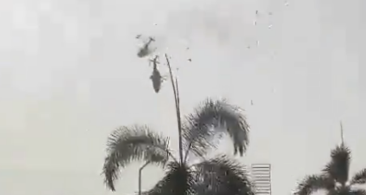 choque helicópteros