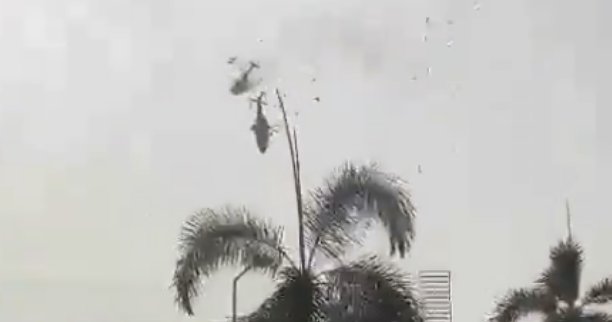 choque helicópteros