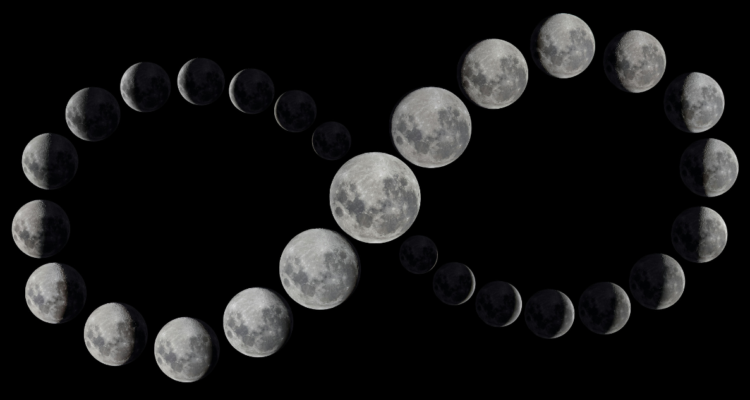 Científicos descubren que la Luna se invirtió sobre sí misma durante sus primeras etapas