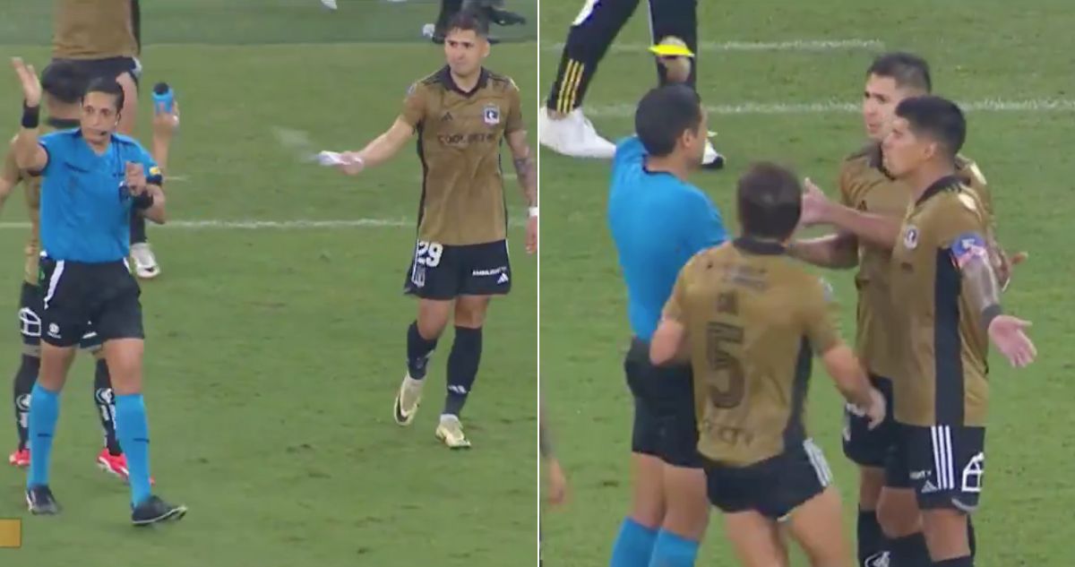 La irrisoria amarilla de Guillermo Paiva ante Fluminense: le tiró agua al árbitro desde una botella | Fútbol | BioBioChile