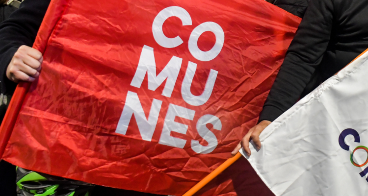 Bandera de Comunes por primarias en Cartagena