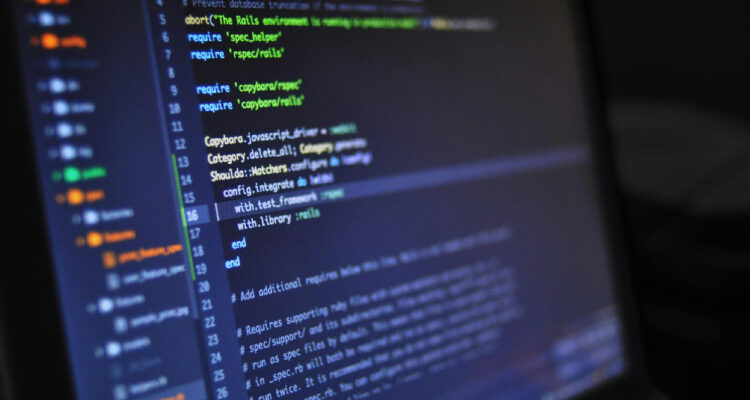 imagen contexto de código informático (centro de datos)