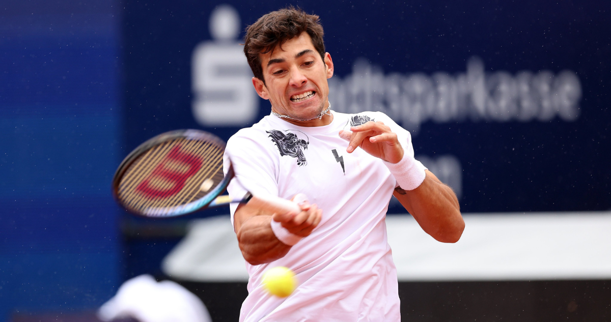 Cristian Garin cayó ante Taylor Fritz y se despide del ATP de Múnich.