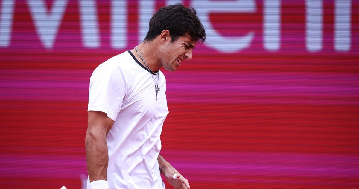Cristian Garin despedido del ATP de Estoril a manos de Hubert Hurkacz