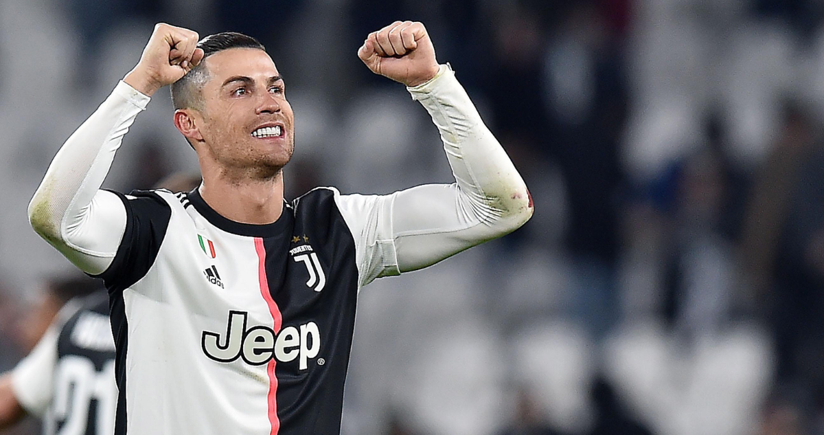 Cristiano Ronaldo sonríe tras la millonaria indemnización de Juventus.