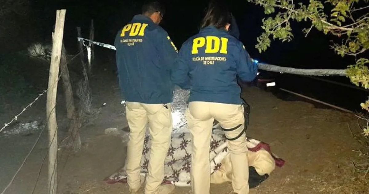 Impactos de bala y amordazado: Las hipótesis que se manejan en torno al homicidio en cuesta Cavilolén