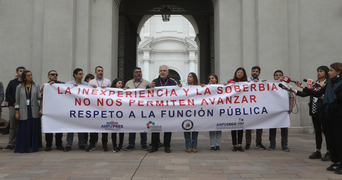 CUT intervención en La Moneda