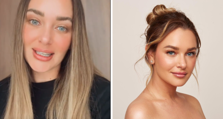 Daniela Nicolás en fotografías cargadas a su instagram en referencia a su cáncer