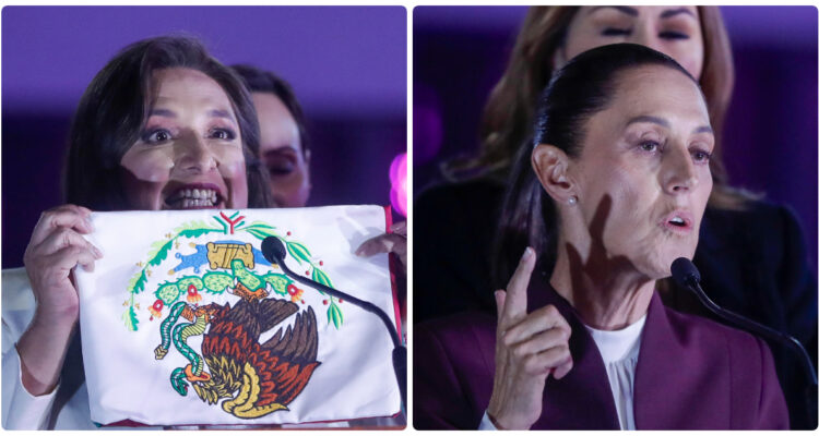 Xóchitl Gálvez y Claudia Sheinbaum