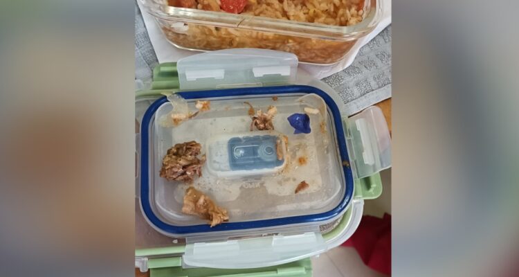 Fenpruss denuncia que han encontrado vidrio, papeles y pedazos de guantes en comida del HGGB