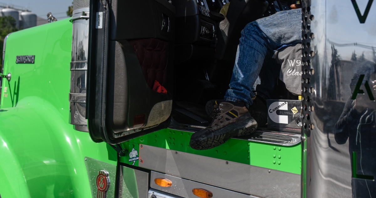 Denuncia de robo y secuestro a camionero en Buin