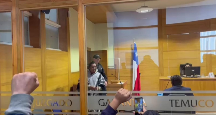 Imagen de vocero de la CAM tras detención que fue declarada ilegal