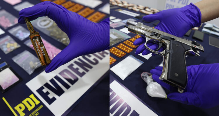 Detienen a ocho de “Los Piratas” en la RM: célula del Tren de Aragua dedicado al tráfico de drogas