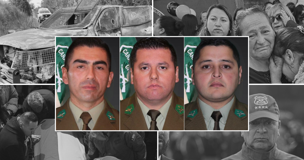 Carabineros asesinados en Cañete