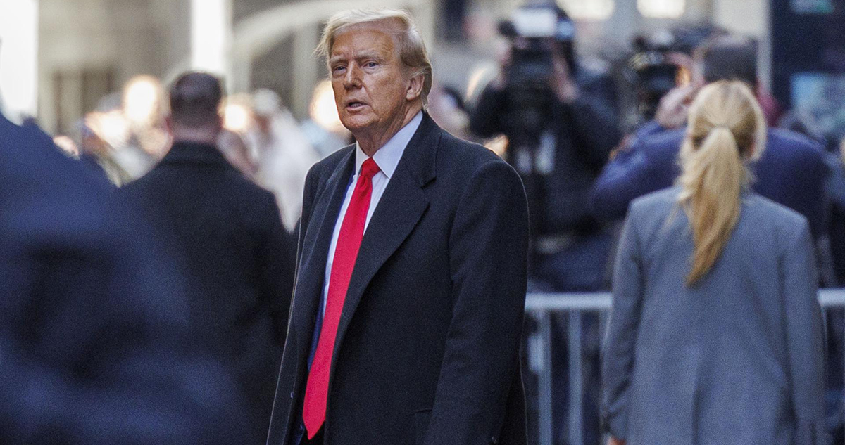 Cancelan el primer mitin que planeaba realizar Trump tras el inicio del juicio penal en su contra