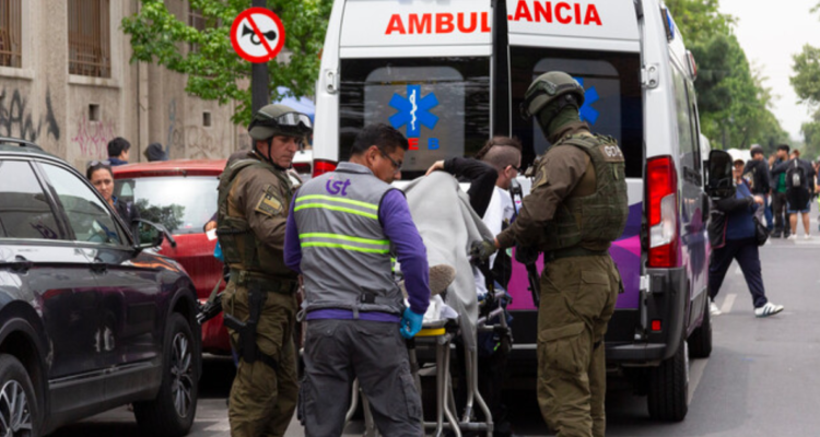 Asaltandes disparan balín de acero a hombre que sacaba dinero en céntrico banco en Viña del Mar