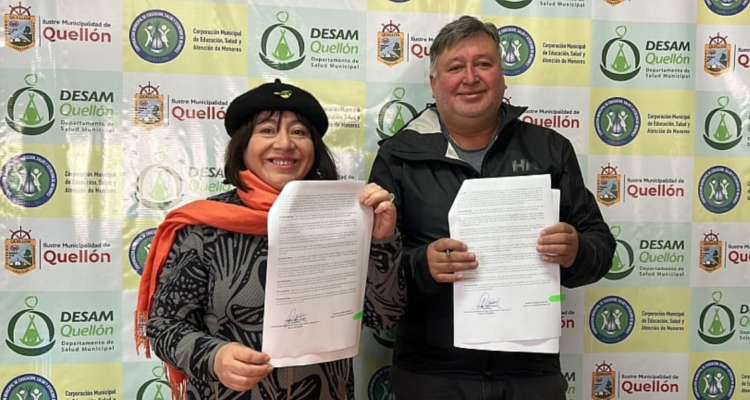 Firman convenio de reposición de escuela en isla Laitec: inversión alcanza los $410 millones