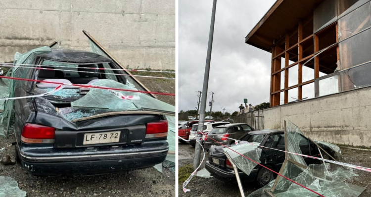 Estragos por temporal en Puerto Montt: voladura de techos, caída de árboles y ventanas