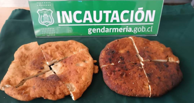 ¡Insólito! Persona envió de encomienda sopaipillas rellenas de ketamina a reo en Puerto Montt