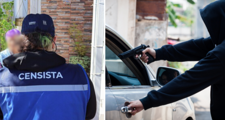 Coordinadora de personal del Censo sufre portonazo en Osorno: aún no hay detenidos