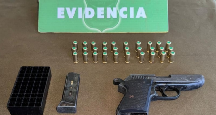 Hombre en estado de ebriedad disparó al aire repetidas veces: fue detenido por Carabineros