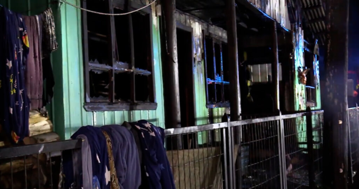 Incendio estructural termina con una persona fallecida en sector Pudeto Bajo en Ancud