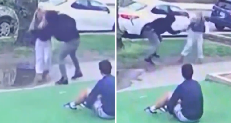 Una estudiante universitaria de Chicago le quitó el arma a un ladrón que intentó robarle sus pertenencias. El momento quedo grabado en una cámara de seguridad.