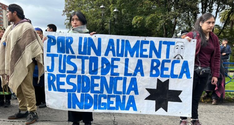 Estudiantes mapuche piden aumentar presupuesto en beca indígena y de residencias