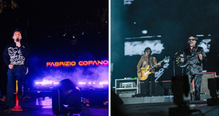 Así selló hace 7 años Fabrizio Copano la apertura en concierto de Los Bunkers: “Puta, sí claro, feliz”