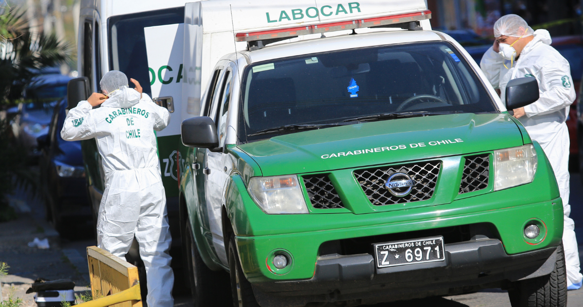Patrulla de Carabineros por presunto femicidio en Osorno