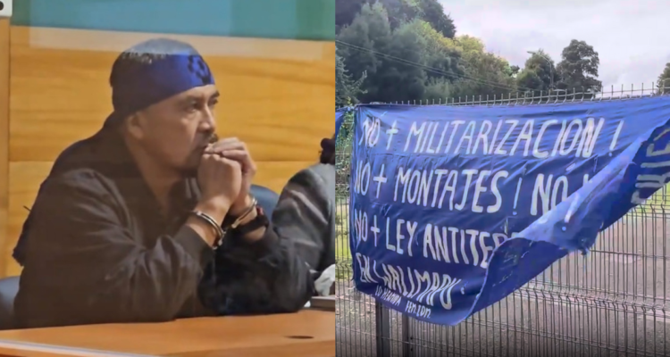 defensa y vocero de la CAM acusan irregularidades durante juicio contra Llaitul