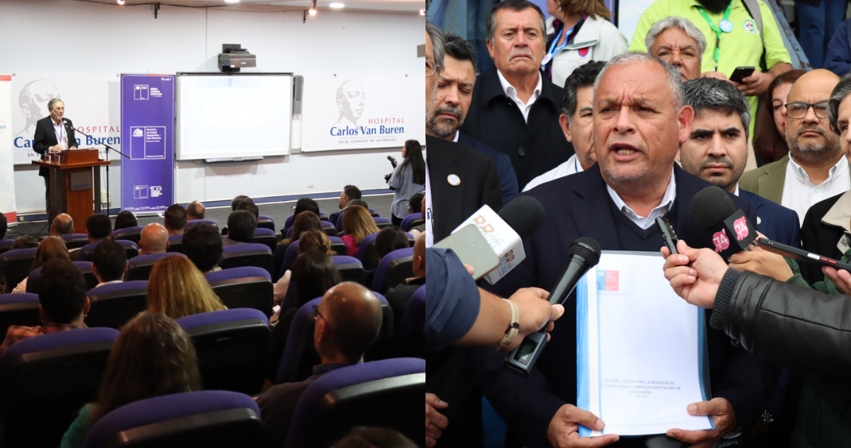 Presentan informe final de Estudios de Terrenos para nuevo Hospital Carlos Van Buren en Valparaíso