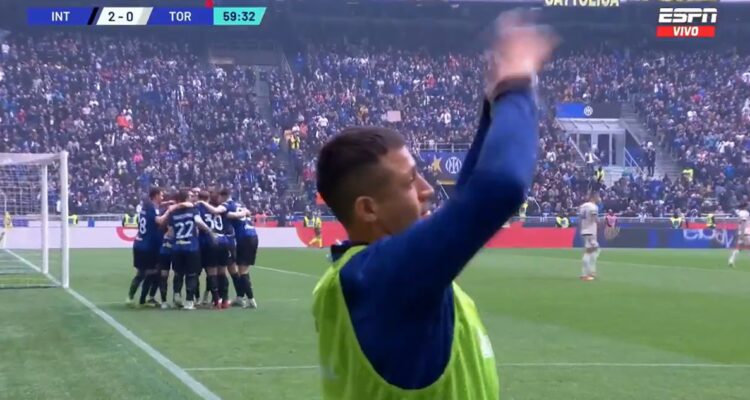 Alexis Sánchez sumó minutos en victoria de Inter sobre Torino.