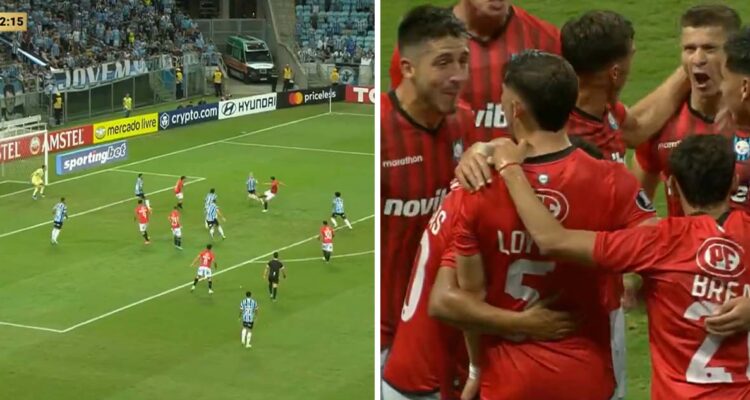 Huachipato abrió la cuenta ante Gremio por Libertadores.