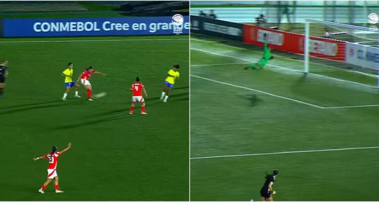 Golazo de Nicole Carter