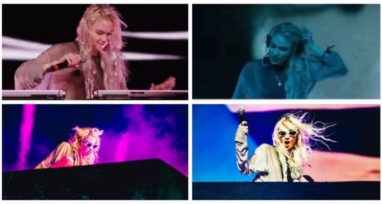 Grimes se disculpa tras desastroso show en Coachella: Gritó de frustración 10 veces y recibió críticas