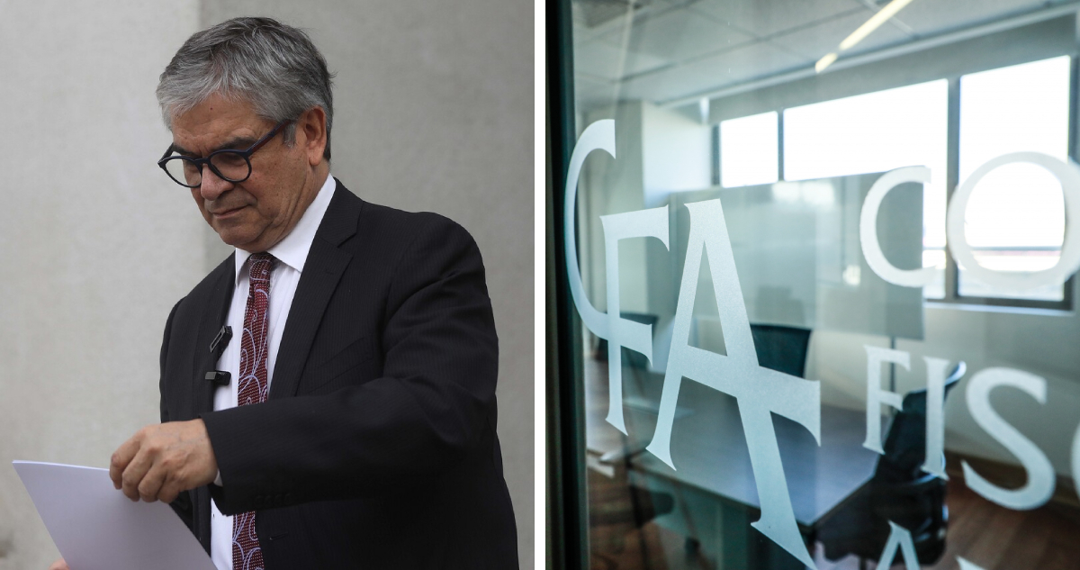 izquierda: ministro de Hacienda, Mario Marcel derecha: imagen contexto del consejo fiscal autónomo