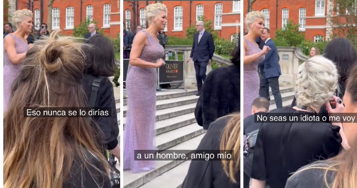 La actriz Hannah waddingham se molestó con un fotógrafo en los Premios Olivier 2024, luego de que le pidiera mostrar su pierna a la cámara.