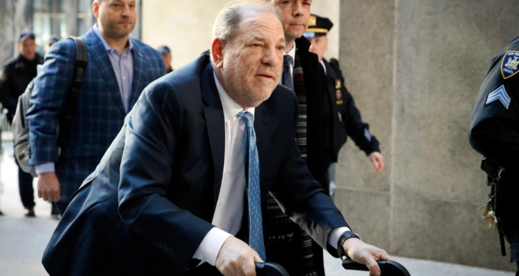 Harvey Weinstein en tribunal de EE.UU por acusaciones en su contra