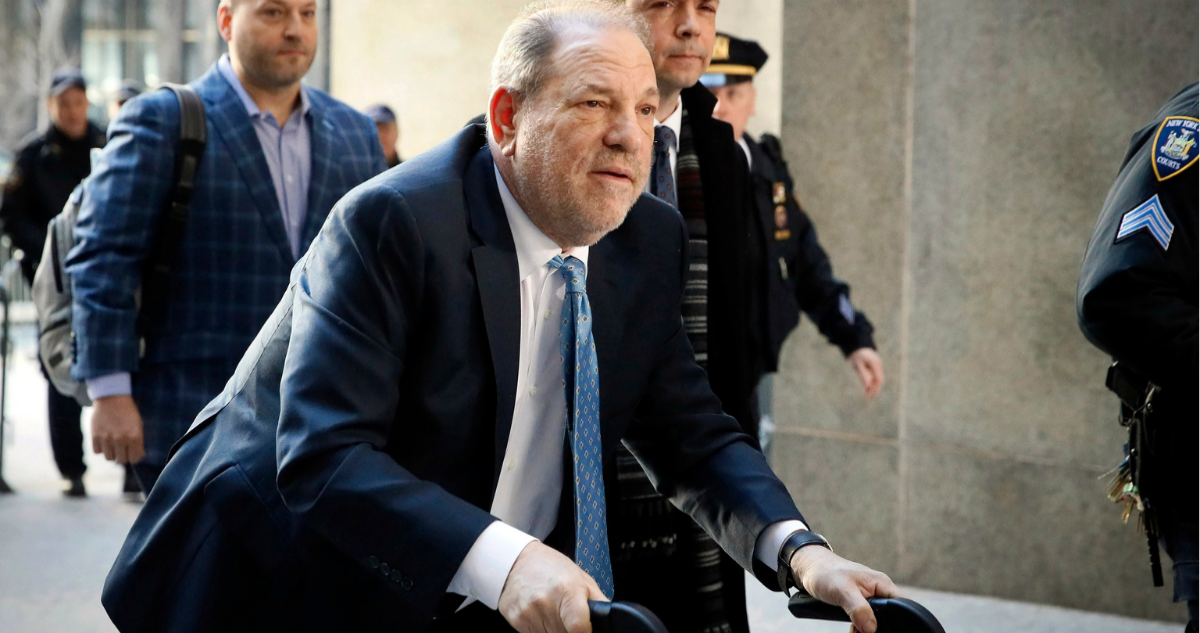 Harvey Weinstein en tribunal de EE.UU por acusaciones en su contra