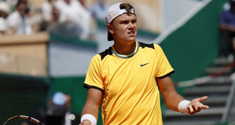 Holger Rune se pegó el show contra la ATP.