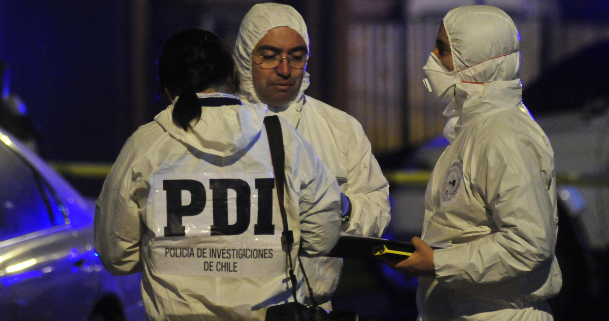 Hombre termina baleado en el cuello tras presunto asalto en Santiago Centro