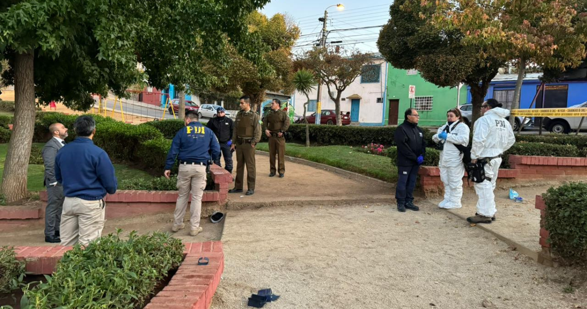 Hombre muere tras ser apuñalado en una plaza en Viña del Mar