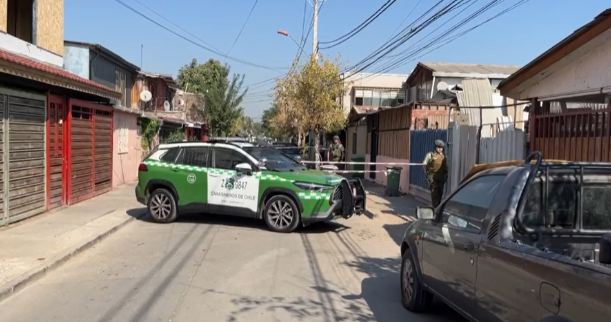 Sujeto muere tras ser baleado en el cráneo en población de Pedro Aguirre Cerda