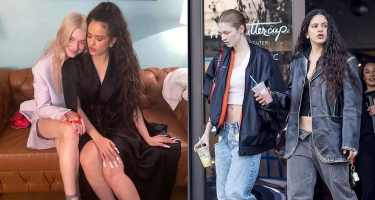 Hunter Schafer junto a Rosalía en referencia a su relación secreta