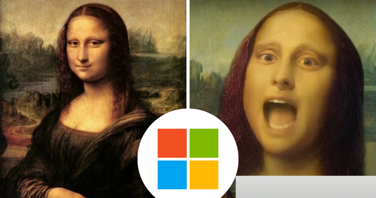 Nueva IA de Microsoft anima rostro de la Mona Lisa y la hace rapear