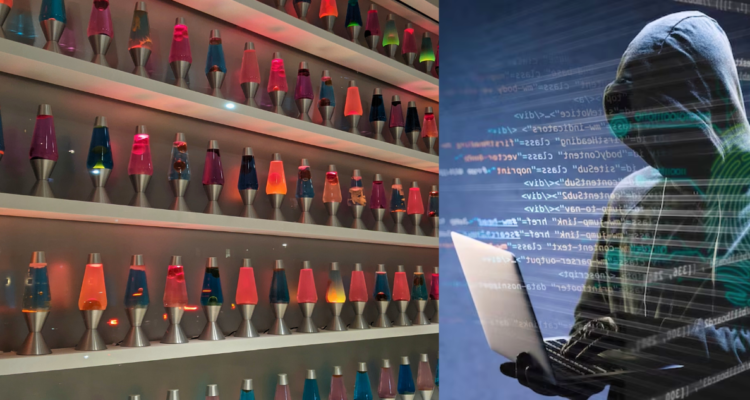 Muro de la entropía, lámparas de lava de Cloudfare