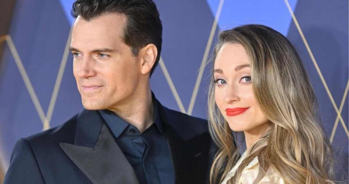 Natalie Viscuso y Henry Cavill