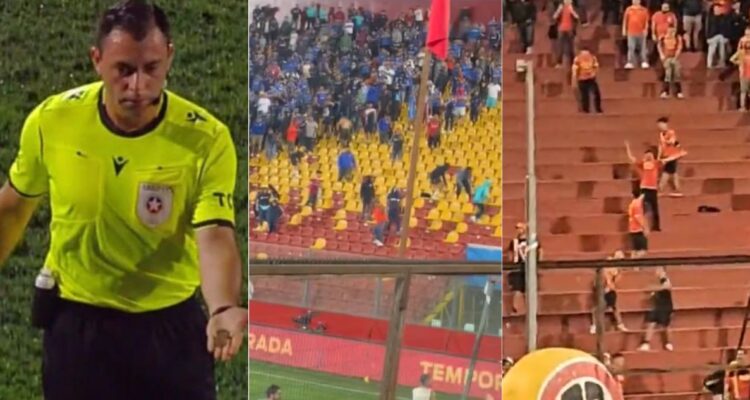 Los incidentes en el Santa Laura por barristas de Unión Española y la U